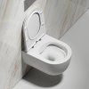 Унитаз подвесной Ceramica Nova Modena CN6063 с микролифтом, белый
