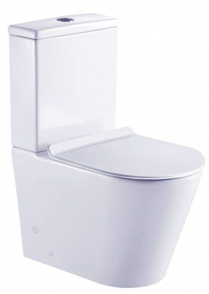 Унитаз-компакт Esbano Alagon-C безободковый, белый