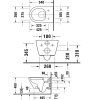 Унитаз подвесной Duravit D-Neo 45770900A1 микролифт