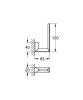 Держатель для запасных рулонов Grohe Selection Cube 40784000