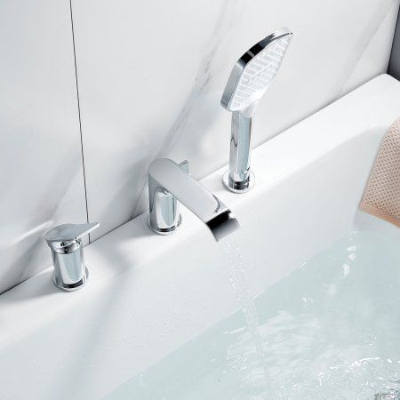 Смеситель для ванны Shevanik S4VJ11FX2, Хром