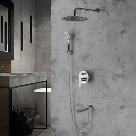 Душевой комплект встроенный Gappo G7199-30, сатин