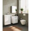 Тумба с раковиной VitrA Root 66306 80 белый