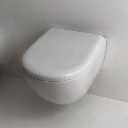 Крышка-сиденье для унитаза Kerasan Aquatech 378801 bi/cr микролифт
