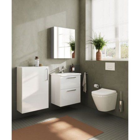 Тумба с раковиной VitrA Root 66306 80 белый