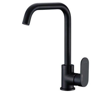 Смеситель для кухонной мойки WasserKRAFT Elbe 7400 7407 черный
