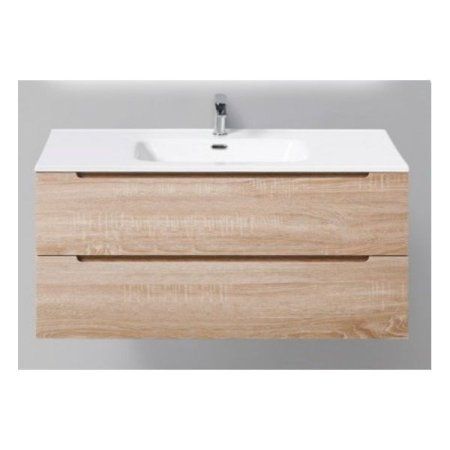 Мебель для ванной BelBagno Etna ETNA-1000-2C-SO-WO-P 100 Rovere Bianco