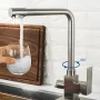 Смеситель для кухни со встроенным фильтром (краном) под питьевую воду Frap F43899-2