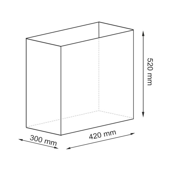 Корзина для белья WasserKRAFT Gollach WB-330-L черный