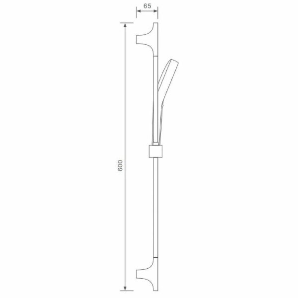 Душевой гарнитур Splenka, черный (S470.02.06)