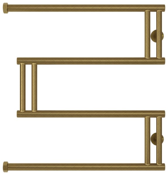 Полотенцесушитель водяной Сунержа High-Tech 05-0050-6060 600x600 состаренная бронза