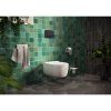 Кнопка смыва Berges Wasserhaus Novum 040055 черная, Soft Touch