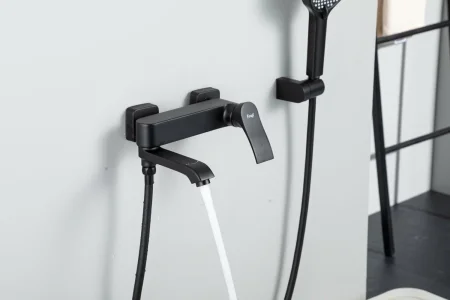 Смеситель для ванны Frap F3RO27NM5-OF6, черный