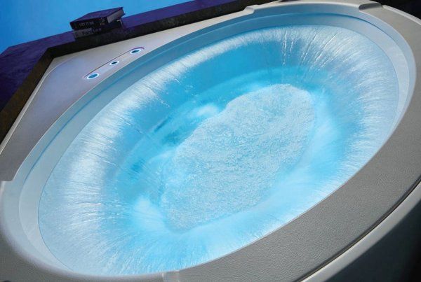 Акриловая ванна Gemy G9252 с гидромассажем