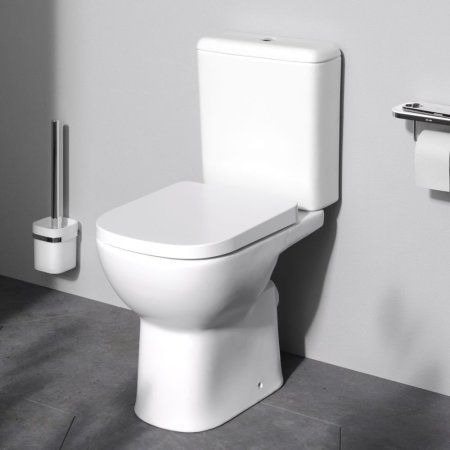 Унитаз-компакт Aquaspin с сиденьем микролифт AM.PM Sunny C85C8601SC