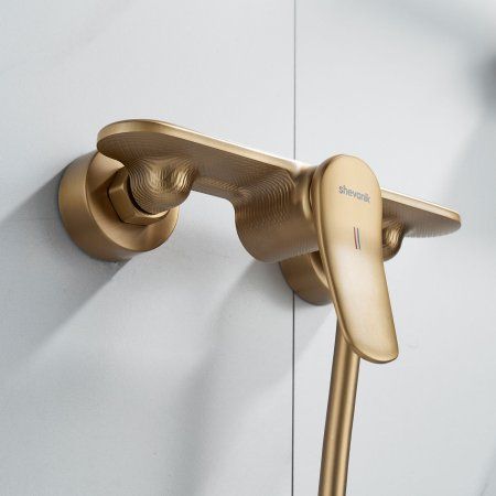 Смеситель  для душа Shevanik S4LI71PR6GTF, Золотой сатин