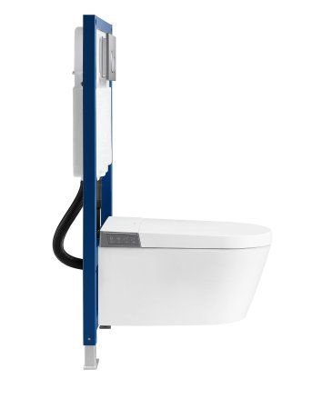 Умный подвесной унитаз AKH1051H / инсталляция AHY1051/ клавиша AHM051G