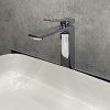 Смеситель Comforty для раковины, картридж 35 мм, хром, FC071B-CCT