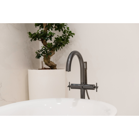 Смеситель Grohe Atrio 25044AL3 для ванны тёмный графит матовый