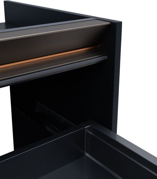 Тумба под раковину Allen Brau Activity 80 1.34012.AM антрацит матовый/олива браш