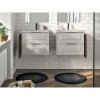 Тумба под раковину Berloni Bagno Suite Vintage SUVBS2C60C/100/SHA.CL 60 белый глянцевый