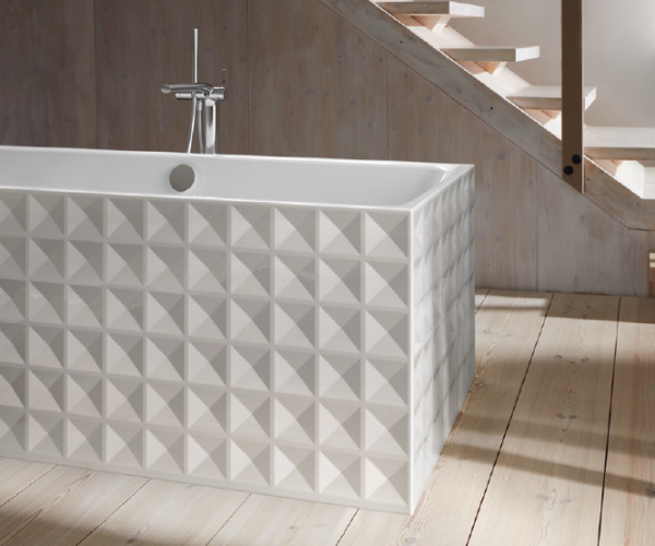 Ванна стальная Bette Loft Ornament 3172-000 CFXX6A 181x81 белый