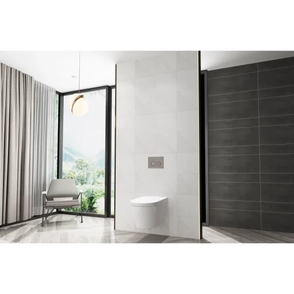 Унитаз подвесной Creavit WQ Smart WQ320-11CB00E-0000 безободковый, белый