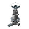 Душевой трап Pestan Confluo Standart Dry 3 Black Glass 13000103 полированная сталь