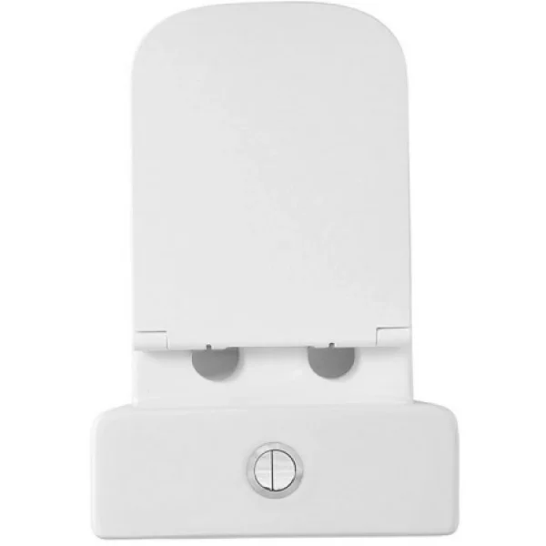 Унитаз-компакт Abber Rechteck AC1210T безободковый, торнадо, с сиденьем микролифт, белый