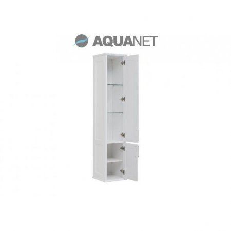 Шкаф-пенал Aquanet Бостон 00209681 35 R белый матовый