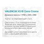Душевая панель Alvaro Banos Valencia V2 EI Cano Cromo хром