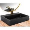 Умывальник Rea Goya Black U8778 черный
