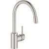 Смеситель Grohe Concetto 32663DC3 нержавеющая сталь