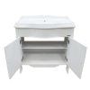 Тумба-умывальник COMFORTY "Версаль-90" слоновая кость с раковиной COMFORTY JS90