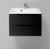 Мебель для ванной BelBagno Marino MARINO-600-2C-SO-NL-P 60 nero lucido