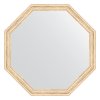 Зеркало Evoform Octagon BY 3687 70x70 слоновая кость