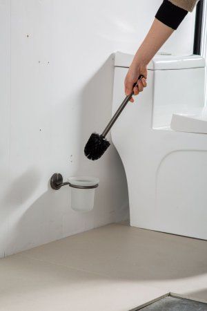 Ершик подвесной Gappo G3VX07KI10ZP-9OP, оружейная сталь