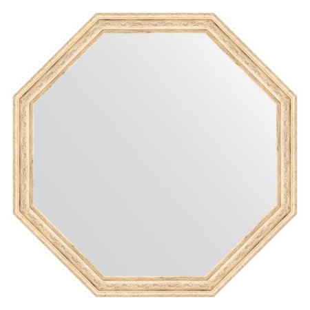 Зеркало Evoform Octagon BY 3687 70x70 слоновая кость