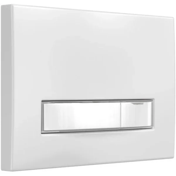 Кнопка смыва Berges Atom Line 049232 для инсталляции, белый глянец/хром