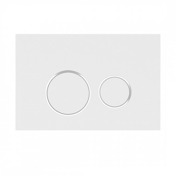 Клавиша смыва Maretti Elena AC12EA-746, белый/хром