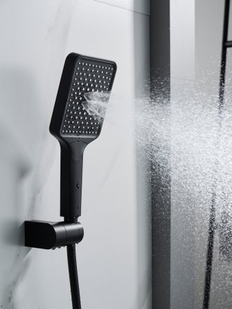 Смеситель для ванны Shevanik S4552H, Черный