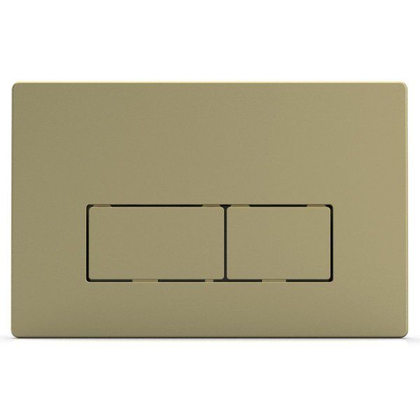 Кнопка смыва Azario 24.7х2.5х16 , пластик, цвет Золото (AZ-8200-0091/AZ-P58-0160)