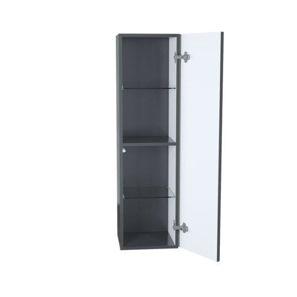 Пенал подвесной IDDIS Bild 30 см темно-серый (BIKTL3RW0GLQ0iEB97SI)