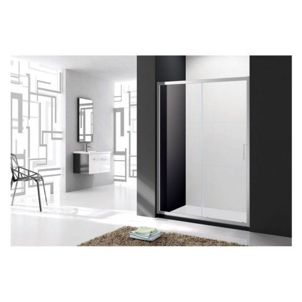 Душевая дверь в нишу Cezares Molveno MOLVENO-BF-1-130-C-Cr-IV хром