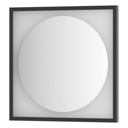 Зеркало с LED-подсветкой настенное Defesto Eclipse DF 2231 60x60 черный