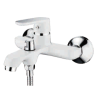 Смеситель Ledeme L3277W хром/белый