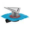 Душевой трап Berges Wasserhaus Zentrum Norma 090913 35x25 хром матовый
