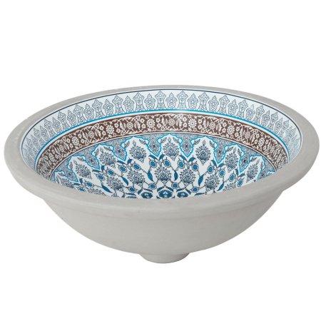 Умывальник (раковина) REA ARTE BLUE врезной REA-U1222