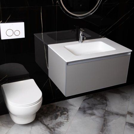 Унитаз подвесной Boheme Fiore 978-SET-MW белый матовый