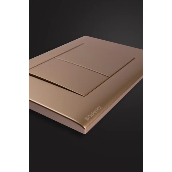 Кнопка смыва Charus Minimalista FP.310.51.01 для инсталляции, песочный матовый